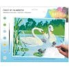 Docrafts Papermania Peinture Numéro Peinture Au Numéro - Cygnes - 39,5 X 29,5 Cm -Creavea Shop peinture au numero cygnes 395 x 295 cm p