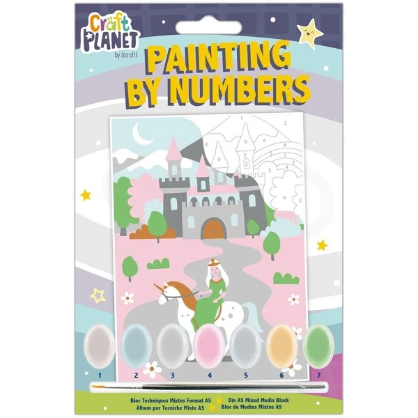 Peinture au numéro pour enfant - Princesse et son château - 17,5 x 12,5 cm Docrafts Papermania Peinture Numéro Peinture Au Numéro Pour Enfant - Princesse Et Son Château - 17,5 X 12,5 Cm -Creavea Shop peinture au numero pour enfant princesse et son chateau 175 x 125 cm p