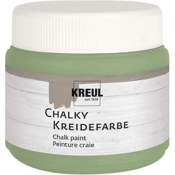 Peinture craie "Chalky" - 150 ml - Velvet Olive - C. Kreul Peinture Effet Craie Peinture Craie "Chalky" - 150 Ml - Velvet Olive - C. Kreul -Creavea Shop peinture craie chalky 150 ml velvet olive c kreul p