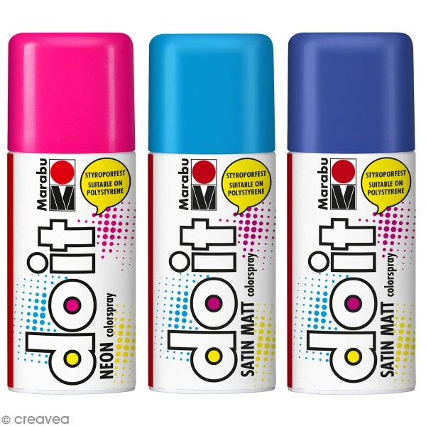 Marabu Peinture Acrylique Spray Peinture En Bombe DO IT 150 Ml 3 Marabu Peinture Acrylique Spray Peinture En Bombe DO IT 150 Ml