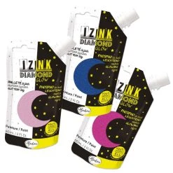 Aladine Peinture Phosphorescente Peinture Izink Diamond Glow - 60 Ml - Plusieurs Coloris Disponibles
