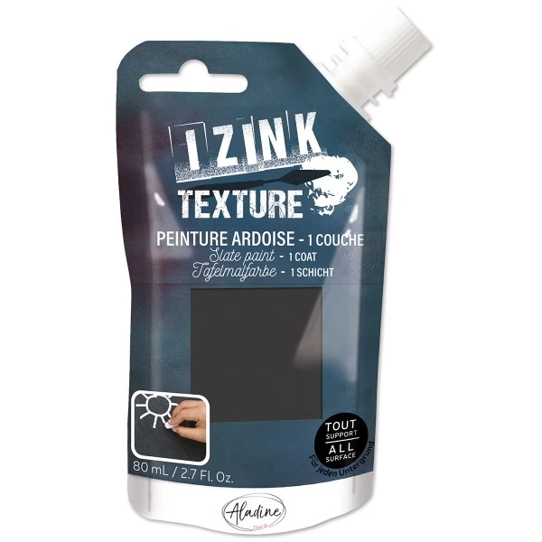 Peinture Izink texture ardoise - 80 ml Aladine Peinture Ardoise Peinture Izink Texture Ardoise - 80 Ml -Creavea Shop peinture izink texture ardoise 80 ml p