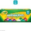 Kit De Gouache Peinture Lavable - Crayola X 10 2 Kit De Gouache Peinture Lavable - Crayola X 10 -Creavea Shop peinture lavable crayola x 10 p