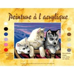 Creavea Shop -Creavea Shop peinture numero adulte le grand nord p 2