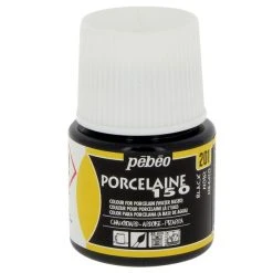 Pébéo Peinture Porcelaine P150 Ardoise Noire - 45 Ml