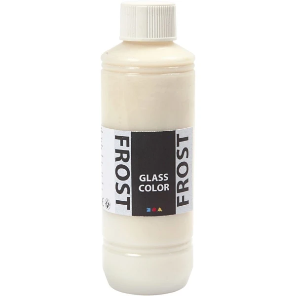 Peinture pour verre et porcelaine Glass Color - Effet givré - 250 ml Creativ Company Peinture Verre Peinture Pour Verre Et Porcelaine Glass Color - Effet Givré - 250 Ml -Creavea Shop peinture pour verre et porcelaine glass color effet givre 250 ml p