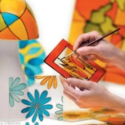 Pébéo Peinture Verre Peinture Sur Verre V160 Effet Dépoli - 45 Ml 11 Pébéo Peinture Verre Peinture Sur Verre V160 Effet Dépoli - 45 Ml -Creavea Shop peinture sur verre v160 effet depoli 45 ml p 4