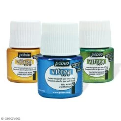 Pébéo Peinture Verre Peinture Sur Verre V160 Effet Moiré - 45 Ml