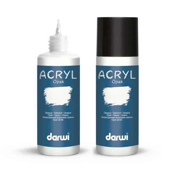 Peinture Acrylique Basic Acryl Peintures Crémeuses Acryliques, Darwi Opak, 80 Ml, Coloris Au Choix 4 Peinture Acrylique Basic Acryl Peintures Crémeuses Acryliques, Darwi Opak, 80 Ml, Coloris Au Choix – Image 2