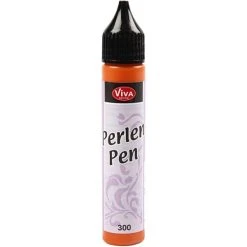Viva Decor Peinture Acrylique Perle Pen, 25 Ml, Orange