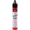 Viva Decor Peinture Acrylique Perle Pen, 25 Ml, Rouge -Creavea Shop perle pen 25 ml rouge p