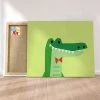 Peinture Par Numéros Peinture Numéro Petit Crocodile Élégant