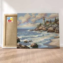 Peinture Par Numéros Peinture Numéro Phare De Kim