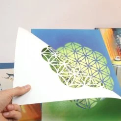 Accessoires Bombes De Peinture Pochoir Mandala Format A3 Décoration Peinture QBIX -Creavea Shop pochoir mandala format a3 decoration peinture qbix p 3