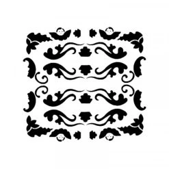 Colours Accessoires Bombes De Peinture Pochoir - Motif Angelots - Repositionnable - 35 X 31 Cm - Peinture - Décoration