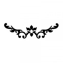 Colours Accessoires Bombes De Peinture Pochoir - Motif Ornement - Repositionnable - 31 X 61 Cm - Peinture - Décoration