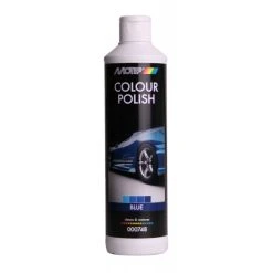 Huiles Et Médiums Polish Motip Pour Voiture Pigmenté Bleu Bidon De 500ml