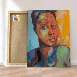 Peinture Par Numéros Peinture Numéro Portrait Coloré