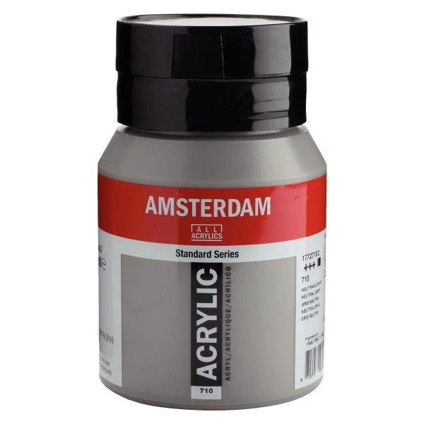 Set Peinture Acrylique Pot Peinture Acrylique 500ml Amsterdam Gris Neutre 3 Set Peinture Acrylique Pot Peinture Acrylique 500ml Amsterdam Gris Neutre