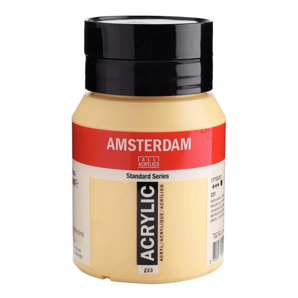Set Peinture Acrylique Pot Peinture Acrylique 500ml Amsterdam Jaune De Naples Foncé 3 Set Peinture Acrylique Pot Peinture Acrylique 500ml Amsterdam Jaune De Naples Foncé