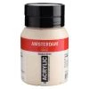 Set Peinture Acrylique Pot Peinture Acrylique 500ml Amsterdam Jaune De Naples Rouge Clair