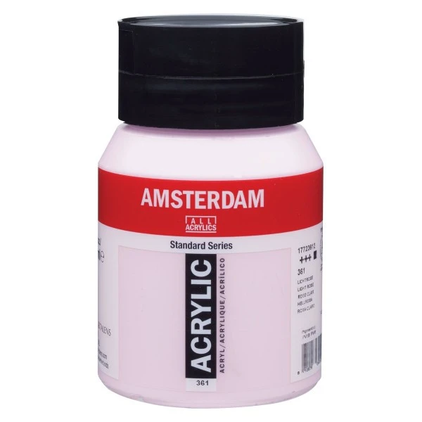 Pot peinture acrylique 500ml Amsterdam rose clair Set Peinture Acrylique Pot Peinture Acrylique 500ml Amsterdam Rose Clair -Creavea Shop pot peinture acrylique 500ml amsterdam rose clair p
