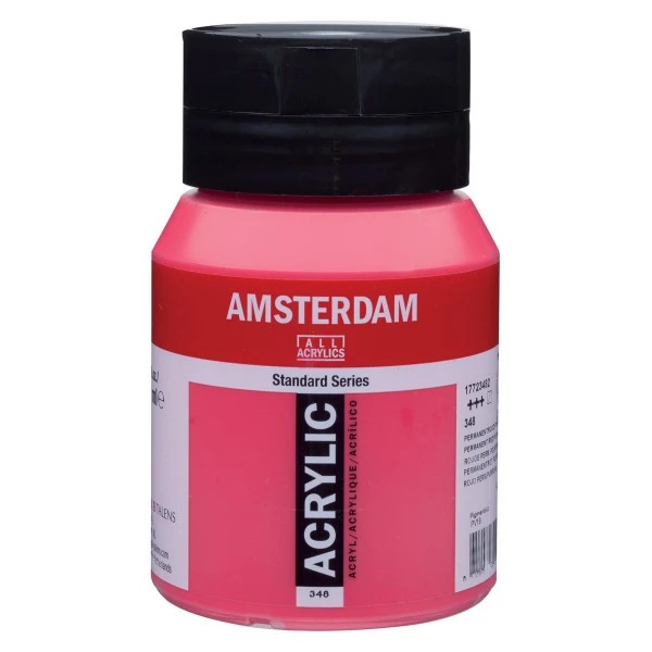 Set Peinture Acrylique Pot Peinture Acrylique 500ml Amsterdam Rouge Permanent Pourpre 3 Set Peinture Acrylique Pot Peinture Acrylique 500ml Amsterdam Rouge Permanent Pourpre