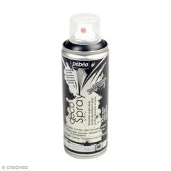 Pébéo Peinture DecoSpray Préparateur De Surfaces DecoSpray - Gesso Noir - 200 Ml