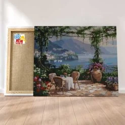 Peinture Par Numéros Peinture Numéro Repas En Toscane