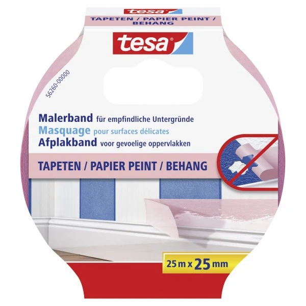 Accessoires Bombes De Peinture Ruban De Masquage Pour Surfaces Sensibles Tesa 25m X 25mm 3 Accessoires Bombes De Peinture Ruban De Masquage Pour Surfaces Sensibles Tesa 25m X 25mm