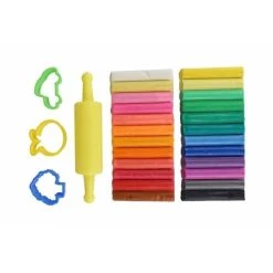 Kit Peinture Set De 24 Bâtons De Pâte A Modeler + Accessoires - Ctop