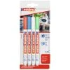 Feutre Craie Set De Marqueurs Craie Edding 4085 - Basiques - Pointe Fine - 4 Pcs