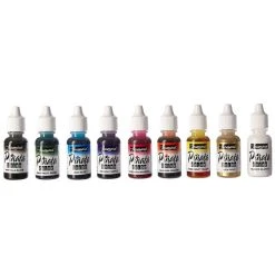 Jacquard Encre Pigmentée Permanente Set Encres à Alcool - 9 Pcs