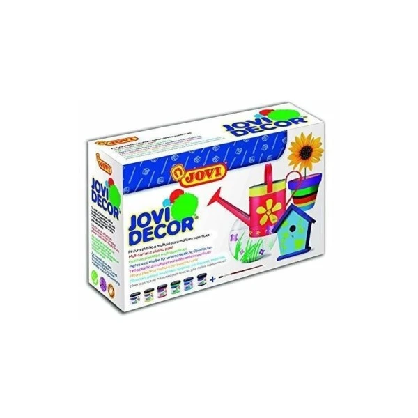 Set Peinture Acrylique De 6 Boites - Jovi 4 Set Peinture Acrylique De 6 Boites - Jovi – Image 2