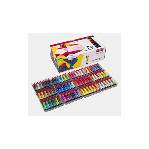Set Peinture Acrylique de 72 tubes - Amsterdam Royal Talens Set Peinture Acrylique De 72 Tubes - Amsterdam -Creavea Shop set peinture acrylique de 72 tubes amsterdam p 2
