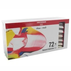 Royal Talens Set Peinture Acrylique De 72 Tubes - Amsterdam