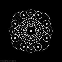 Kit Coloriage Adulte Set Peinture Slow & Art Graine Créative - Mandalas Noirs - 9 Pcs -Creavea Shop set peinture slow and art graine creative mandalas noirs 9 pcs p 4