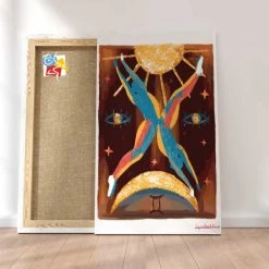 Peinture Par Numéros Peinture Numéro Signe Du Zodiaque - Gémeaux