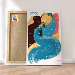 Peinture Par Numéros Peinture Numéro Signe Du Zodiaque - Verseau