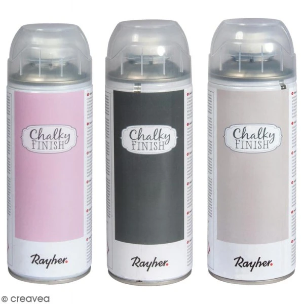 Peinture Acrylique Spray Spray Chalky Finish Rayher - 400 Ml 3 Peinture Acrylique Spray Spray Chalky Finish Rayher - 400 Ml