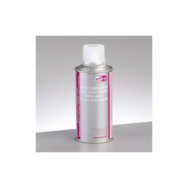 Efco Peinture Acrylique Spray Couleur Argenté, Bombe Aérosol Adaptée Au Polystyrène, 150 Ml 3 Efco Peinture Acrylique Spray Couleur Argenté, Bombe Aérosol Adaptée Au Polystyrène, 150 Ml