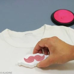 Aladine Stampo'textile - Encreur Textile Izink - 7 Cm - 12 Coloris -Creavea Shop stampotextile encreur textile izink 7 cm 12 coloris p 3