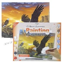Royal & Langnickel Kit Peinture Tableau Peinture Par Numéros "Aigles"