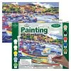 Royal & Langnickel Kit Peinture Tableau Peinture Par Numéros "Bateaux De Pêche Méditerranéens" -Creavea Shop tableau peinture par numeros bateaux de peche mediterraneens p
