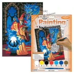 Royal & Langnickel Kit Peinture Tableau Peinture Par Numéros "Le Sorcier"