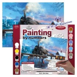 Royal & Langnickel Kit Peinture Tableau Peinture Par Numéros "Magie De L'hiver"