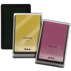 Creativ Company Encreur Séchage Rapide Tampon Encreur - 9 X 6 Cm - Plusieurs Coloris Disponibles