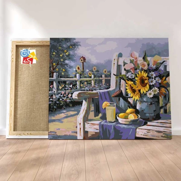 Peinture Par Numéros Peinture Numéro Tournesols Et Citrons 3 Peinture Par Numéros Peinture Numéro Tournesols Et Citrons