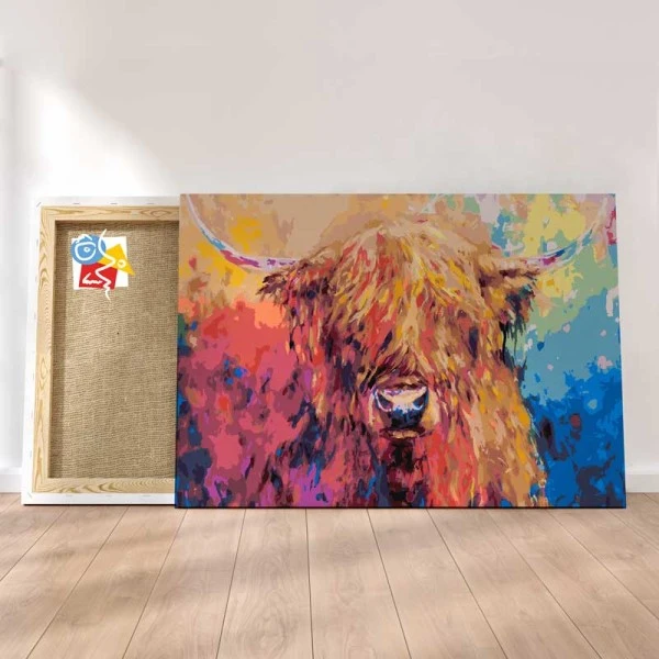 Peinture Par Numéros Peinture Numéro Vache Arc En Ciel 3 Peinture Par Numéros Peinture Numéro Vache Arc En Ciel