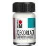 Marabu Peinture Acrylique Vernis Acrylique "Decorlack" - 15 Ml - Blanc 2 Marabu Peinture Acrylique Vernis Acrylique "Decorlack" - 15 Ml - Blanc -Creavea Shop vernis acrylique decorlack 15 ml blanc p